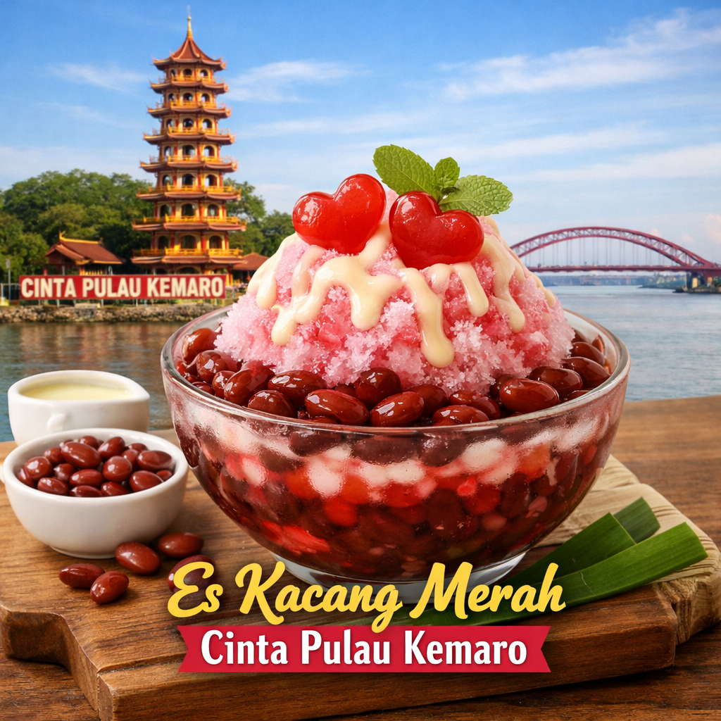Es Kacang Merah Cinta Pulau Kemaro